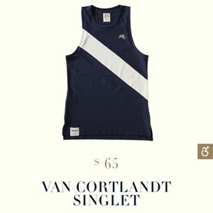 Tracksmith Van Cortlandt Singlet - NWT Size Small